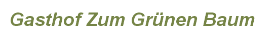 Gasthof Zum Grünen Baum